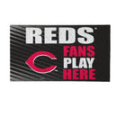Cincinnati Reds Fan PVC Mat, 28"x16"