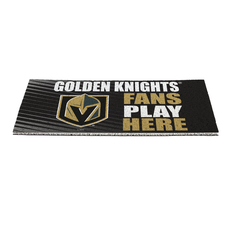 Vegas Golden Knights Fan PVC Mat, 28"x16"