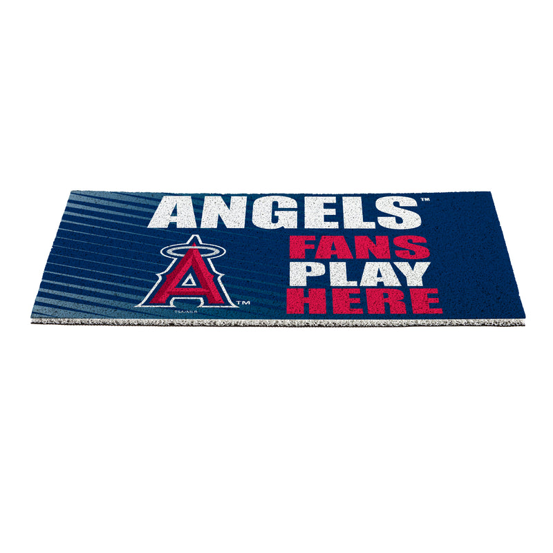 Los Angeles Angels Fan PVC Mat, 28"x16"