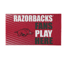 University of Arkansas Fan PVC Mat, 28"x16"
