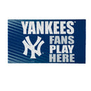 New York Yankees Fan PVC Mat, 28"x16"