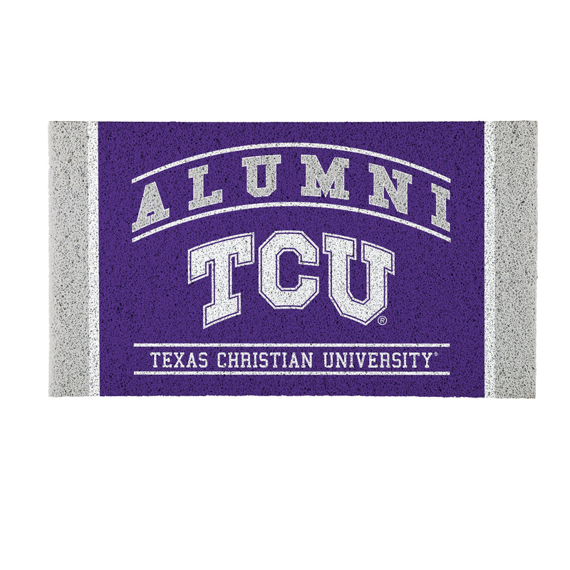 Texas Christian University Alumni PVC Mat, 28"x16"