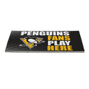 Pittsburgh Penguins Fan PVC Mat, 28"x16"