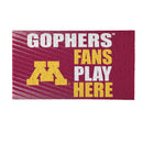 University of Minnesota Fan PVC Mat, 28"x16"