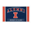 University of Illinois Alumni PVC Mat, 28"x16"