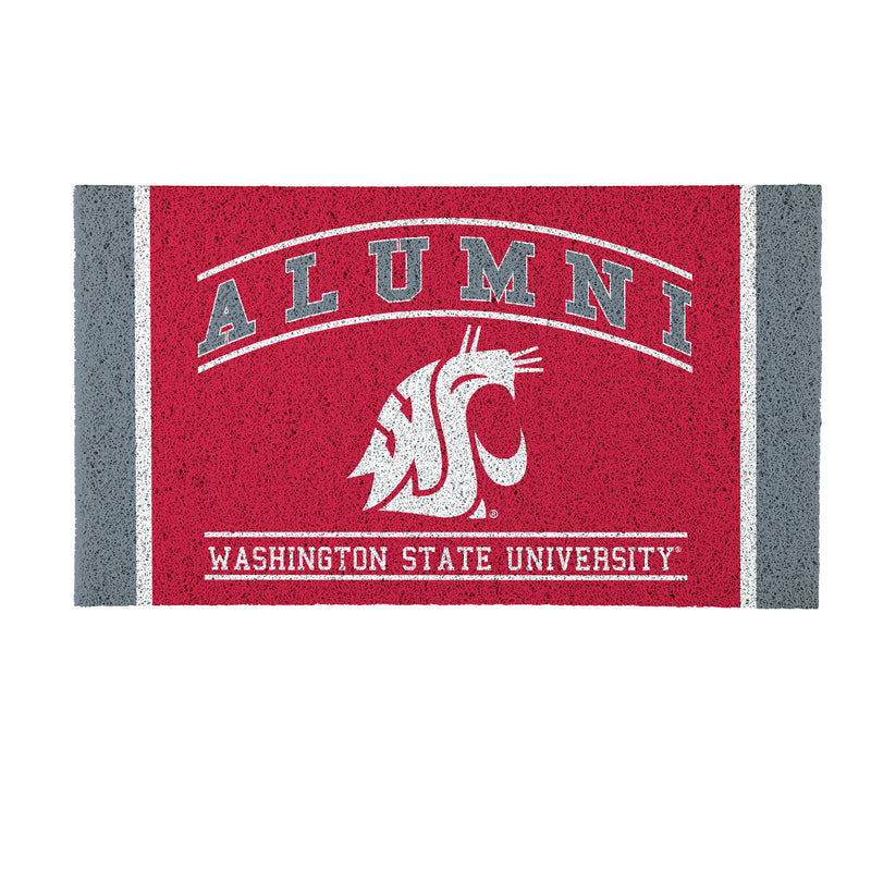 Washington State University Alumni PVC Mat, 28"x16"