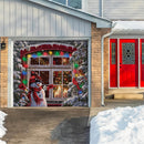 Winter View Single Garage Door Cover