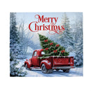 Evergreen Christmas Delivery Single Garage Door Cover