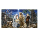 Christmas Miracle Double Garage Door Cover