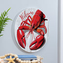 Coastal Door Decor Welcome Lobster 18"