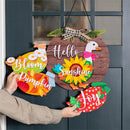 Hillside Pasture Giddy the Goose™ 4-Season Hello Interchangeable Sign Set