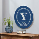 Coastal Door Decor Monogram Blue 18" Y