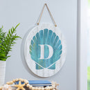 Coastal Door Decor Shell Monogram 18" D