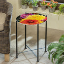 Fall Mums, PVC 16"D Door Decor