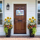 Booked for the Summer Door Decor