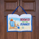 Booked for the Summer Door Decor