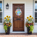Happy Easter Egg Wreath Door Decor