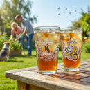 University of Wyoming 16oz Glass pint, Set of 2