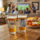 LAS VEGAS RAIDERS 16oz Glass pint, Set of 2