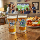 Seattle Seahawks 16oz Glass pint, Set of 2