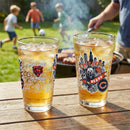 Chicago Bears 16oz Glass pint, Set of 2
