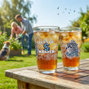 Seattle Kraken 16oz Glass pint, Set of 2