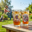 University of South Carolina 16oz Glass pint, Set of 2