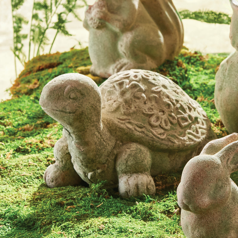 NAPA Home & Garden, WEATHERED GARDEN TURTLE 11.75",DJ225
