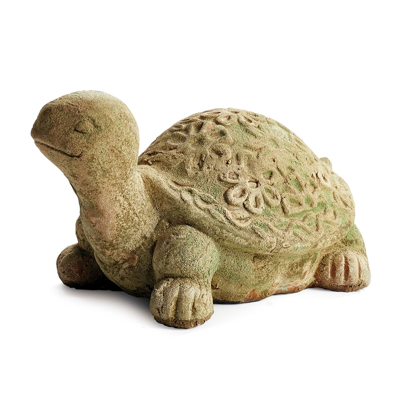 Napa Garden Collection-Weathered Garden Turtle ,11.75 inches