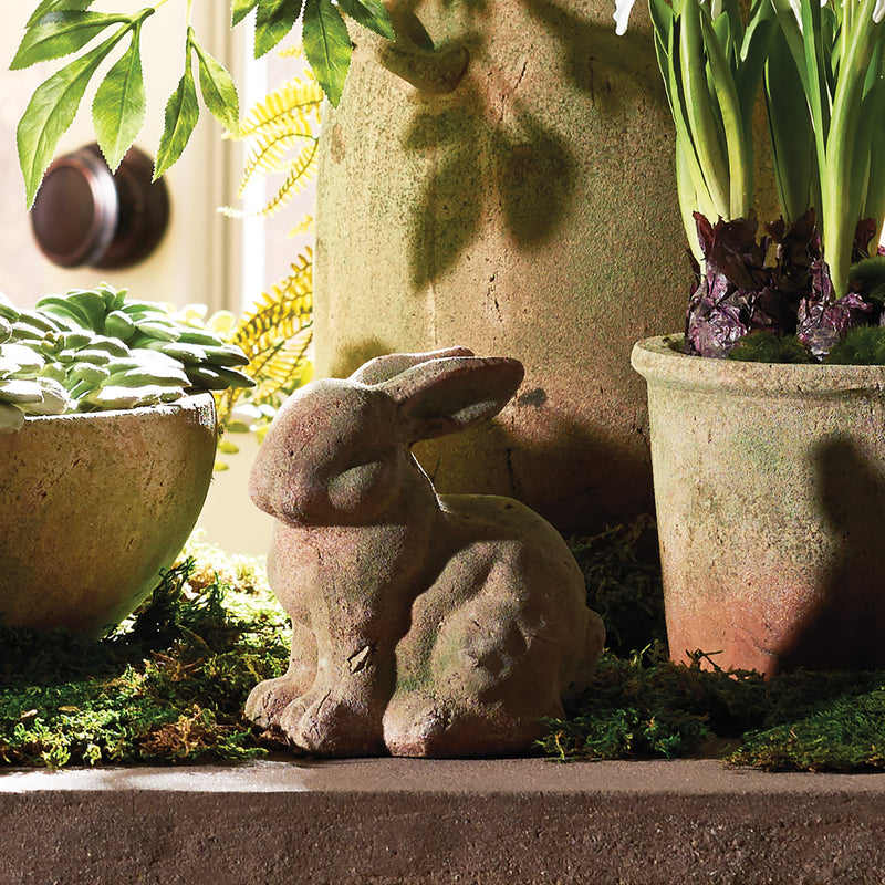 NAPA Home & Garden, WEATHERED GARDEN RABBIT 6",DJ230