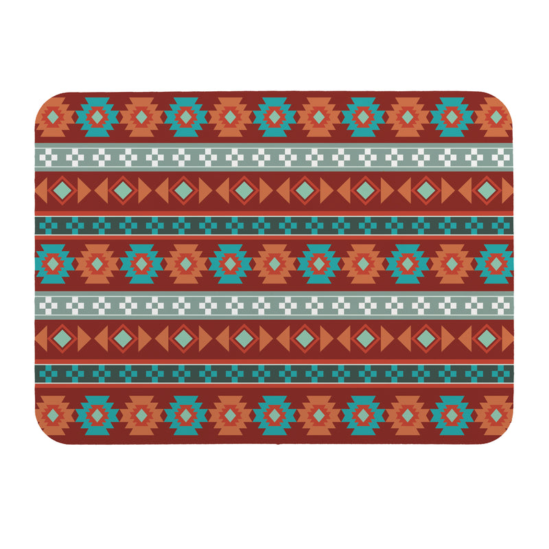 Southwest Pueblo Drying Mat, Aztec, 20"x15"