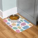 Pet Central Feeding Mat, Cat Thoughts, 20"x15"