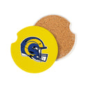 Los Angeles Rams Car Coaster Set, 2pc