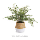 Basketweave Belly Pot by NAPA Home & Garden