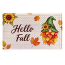 Leaf Gnome Embossed Mat