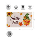 Leaf Gnome Embossed Mat