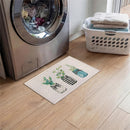 Welcome Farmhouse Jar Trio Embossed Mat