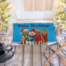 Happy Howlidays Embossed Mat