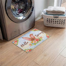 Hello Spring Rabbit Ears Embossed Mat