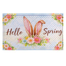 Hello Spring Rabbit Ears Embossed Mat