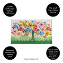 Blooming Tree of Life Embossed Mat
