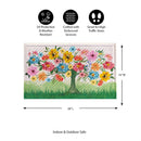 Blooming Tree of Life Embossed Mat