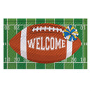 Fall Football Embossed Mat