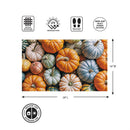 Pumpkin Bunch Embossed Mat