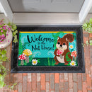 Nutty Squirrel Embossed Mat
