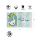 Springtime Goose Embossed Mat