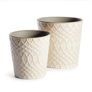 NAPA Home & Garden, WAVELENGTH POTS, SET OF 2,EN154CR