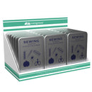 Sewing Kit with Tin Box, CDU