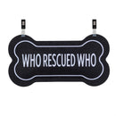 Garden Flag Fabric Sign, Dog Bones