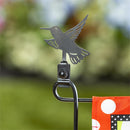 Metal Shaped Flag Stand Clip, Butterfly & Hummingbird
